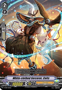 White-clothed Sorcerer, Colts [V Format] (V.1 - Common) - Trial Deck: Shinemon Nitta