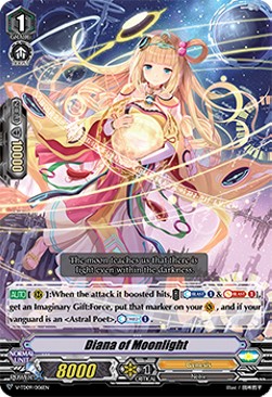 Diana of Moonlight [V Format] (V.1 - Common) - Trial Deck: Shinemon Nitta