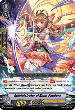 Administrator of Hope, Pandora [V Format] (V.1 - Common) - Trial Deck: Shinemon Nitta