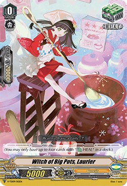 Witch of Big Pots, Laurier [V Format] (V.1 - Common) - Trial Deck: Shinemon Nitta