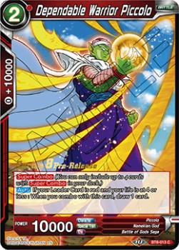 Dependable Warrior Piccolo - Malicious Machinations: Pre-Release Promos