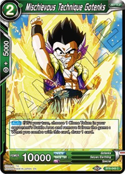 Mischievous Technique Gotenks - Malicious Machinations: Pre-Release Promos