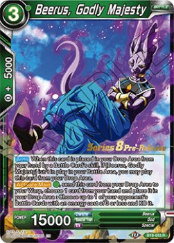 Beerus, Godly Majesty - Malicious Machinations: Pre-Release Promos