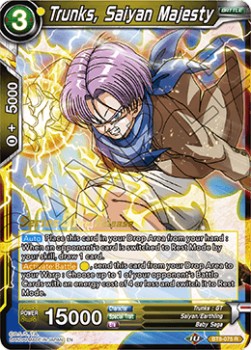 Trunks, Saiyan Majesty - Malicious Machinations: Pre-Release Promos
