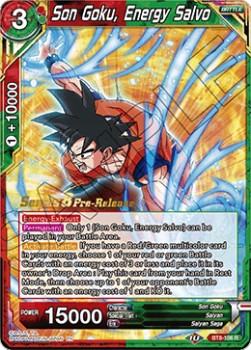Son Goku, Energy Salvo - Malicious Machinations: Pre-Release Promos