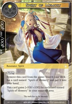 Spirit of Memory - Alice Origin