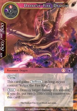 Darkest Fire Dragon - Starter Deck: Alice Origin