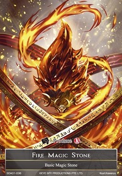 Fire Magic Stone - Starter Deck: Alice Origin