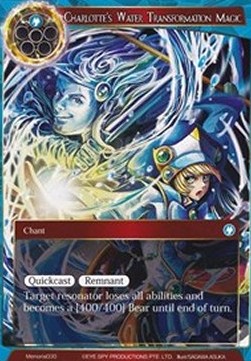 Charlotte's Water Transformation Magic - Memoria Promos