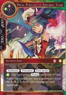 Pricia, Pursuant of Exploding Flame - Memoria Promos