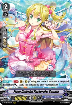 From Colorful Pastorale, Sonata [V Format] (V.1 - Triple Rare) - Crystal Melody