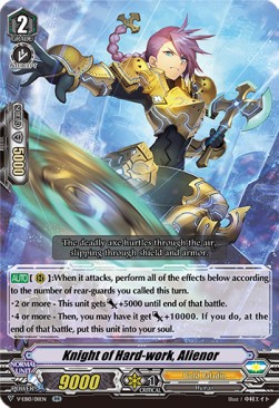 Knight of Hard-work, Alienor [V Format] - The Mysterious Fortune