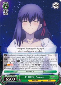 FLUFFY, Sakura (V.1 - Rare) - Fate/stay night: Heaven’s Feel
