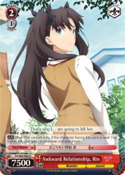 Awkward Relationship, Rin (V.1 - Rare) - Fate/stay night: Heaven’s Feel