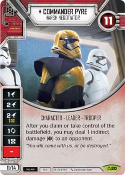 Commander Pyre - Harsh Negotiator - Covert Missions