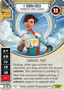Torra Doza - Energetic Thrill-Seeker - Covert Missions