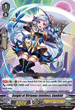 Knight of Virtuous Intellect, Gunhild [V Format] - The Mysterious Fortune