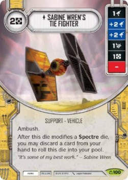 Sabine Wren's TIE Fighter - Covert Missions