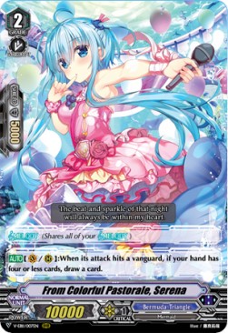 From Colorful Pastorale, Serena [V Format] (V.1 - Triple Rare) - Crystal Melody