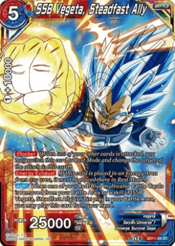 SSB Vegeta, Steadfast Ally - Starter Deck: Instinct Surpassed
