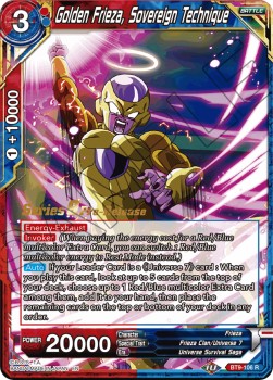 Golden Frieza, Sovereign Technique - Universal Onslaught
