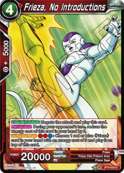 Frieza, No Introductions - Universal Onslaught