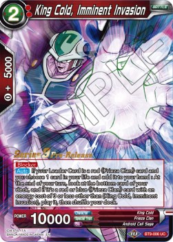King Cold, Imminent Invasion - Universal Onslaught: Pre-Release Promos