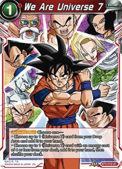 We are Universe 7 - Universal Onslaught