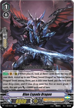 Blue Espada Dragon [V Format] - Team Dragon’s Vanity!