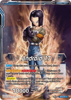 Android 17 // Android 17, Universal Guardian - Universal Onslaught: Pre-Release Promos