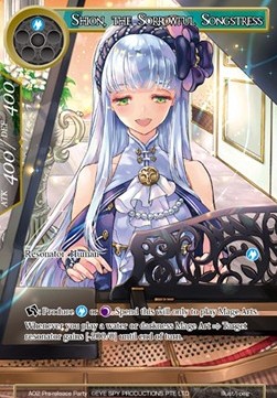 Shion, the Sorrowful Songstress - Prerelease Promos