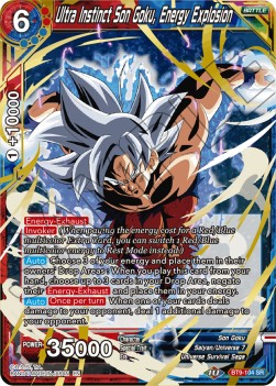 Ultra Instinct Son Goku, Energy Explosion - Universal Onslaught