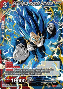 SSB Vegeta, Inspired Technique - Universal Onslaught