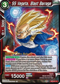 SS Vegeta, Blast Barrage - Universal Onslaught: Pre-Release Promos