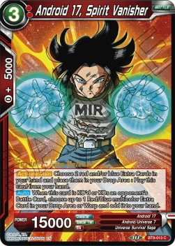 Android 17, Spirit Vanisher - Universal Onslaught