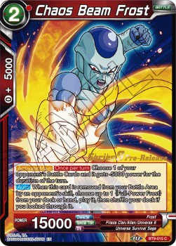 Chaos Beam Frost - Universal Onslaught: Pre-Release Promos