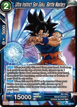 Ultra Instinct Son Goku, BATTLE Mastery - Universal Onslaught