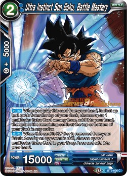 Ultra Instinct Son Goku, BATTLE Mastery - Universal Onslaught: Pre-Release Promos