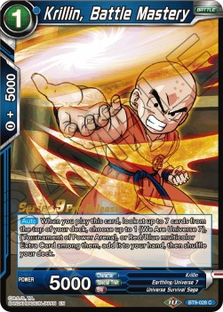 Krillin, BATTLE Mastery - Universal Onslaught: Pre-Release Promos