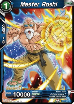 Master Roshi (BT9-030) - Universal Onslaught: Pre-Release Promos