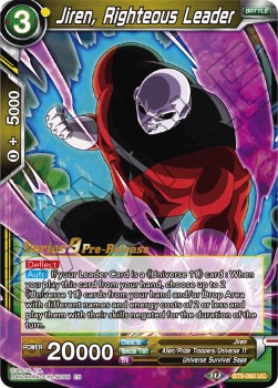 Jiren, Righteous Leader - Universal Onslaught: Pre-Release Promos