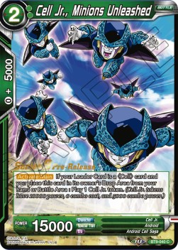 Cell Jr., Minions Unleashed - Universal Onslaught: Pre-Release Promos