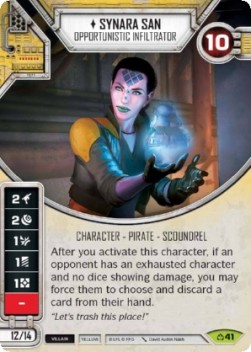 Synara San - Opportunistic Infiltrator - Covert Missions