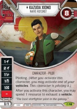 Kazuda Xiono - Naive Hotshot - Covert Missions