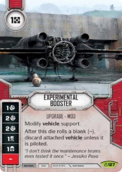 Experimental Booster - Covert Missions