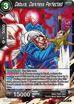 Dabura, Darkness Perfected - Universal Onslaught