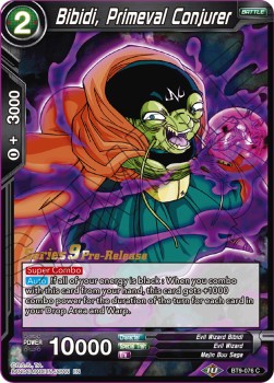 Bibidi, Primeval Conjurer - Universal Onslaught: Pre-Release Promos