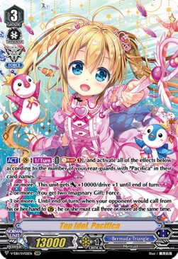 Top Idol, Pacifica [V Format] (V.3 - Special Vanguard Rare) - Crystal Melody