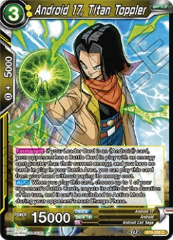 Android 17, Titan Toppler - Universal Onslaught