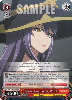 Enchanting Looks, Witch (V.1 - Rare) - Goblin Slayer